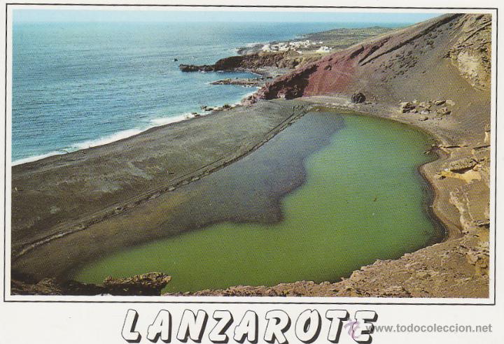 Postales: LANZAROTE, LAGO DEL GOLFO - Foto 1