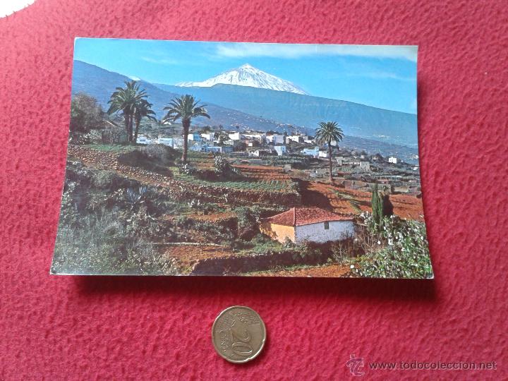 Postales: TARJETA POSTAL POST CARD PUERTO DE LA CRUZ TENERIFE VALLE DE LA OROTAVA Y TEIDE RO-FOTO VER FOTO Y D