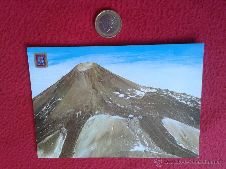 Postales: POSTAL POSTCARD ISLAS CANARIAS VER FOTO TENERIFE EL TEIDE VISTA AEREA DEL CRATER FISA ESCUDO DE ORO
