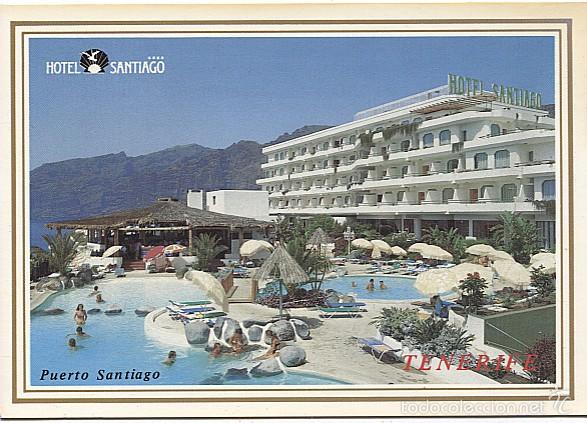 Postales: X114644 ISLAS CANARIAS TENERIFE PUERTO SANTIAGO HOTEL SANTIAGO