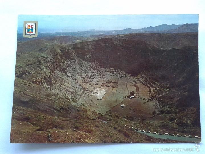Postales: POSTAL -- GRAN CANARIA - TARIFA ALTA - CALDERA DE BENDAMA -- CIRCULADA --
