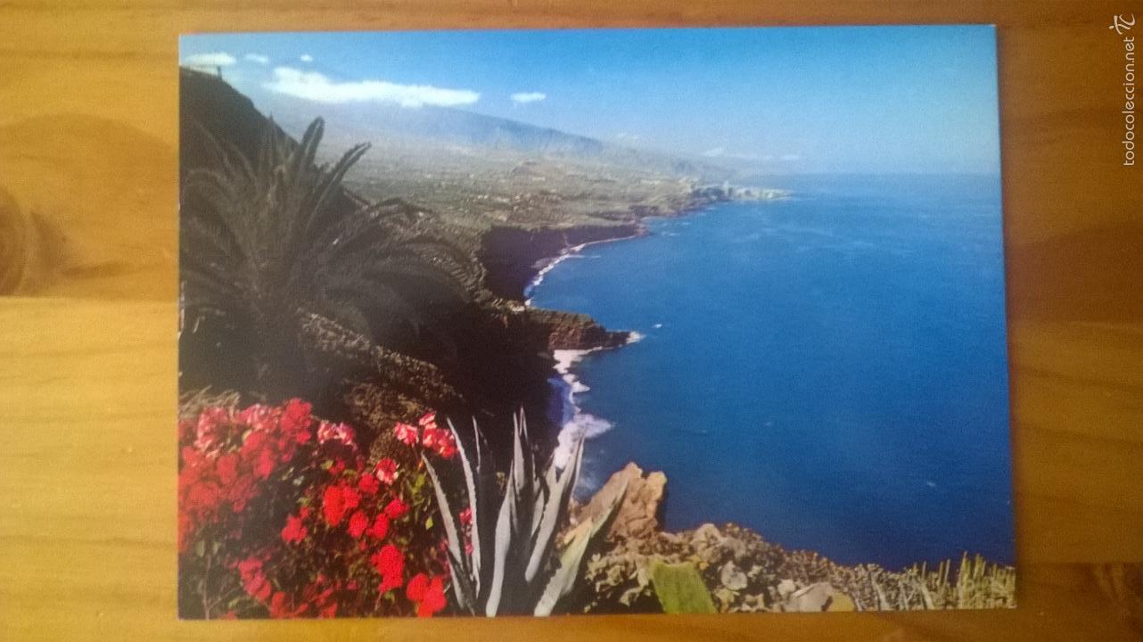 Postales: POSTAL DEL PUERTO DE LA CRUZ Y TEIDE (TENERIFE) - SIN USAR
