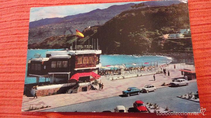 Postales: ANTIGUA POSTAL.PUERTO DE LA CRUZ.PLAYA MARTIANEZ.PABELLON Y PASEO.EDICIONES RO-FOTO.A&Ntilde;OS 60