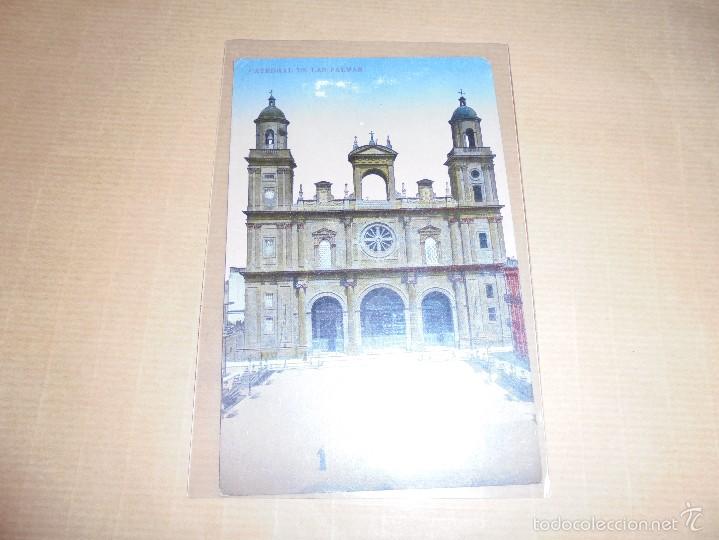 Postales: CATEDRAL DE LAS PALMAS - 14X9 CM. - Foto 1