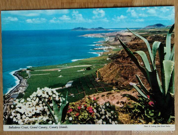 Postales: GRAN CANARIA - BA&Ntilde;ADEROS - Foto 1