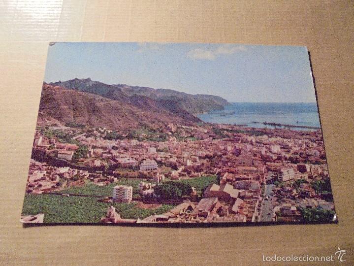 Postales: 39 - SANTA CRUZ DE TENERIFE , VISTA PARCIAL ( AEREA ) FOTOCOLOR VALMAN S.A 15X10 CM.