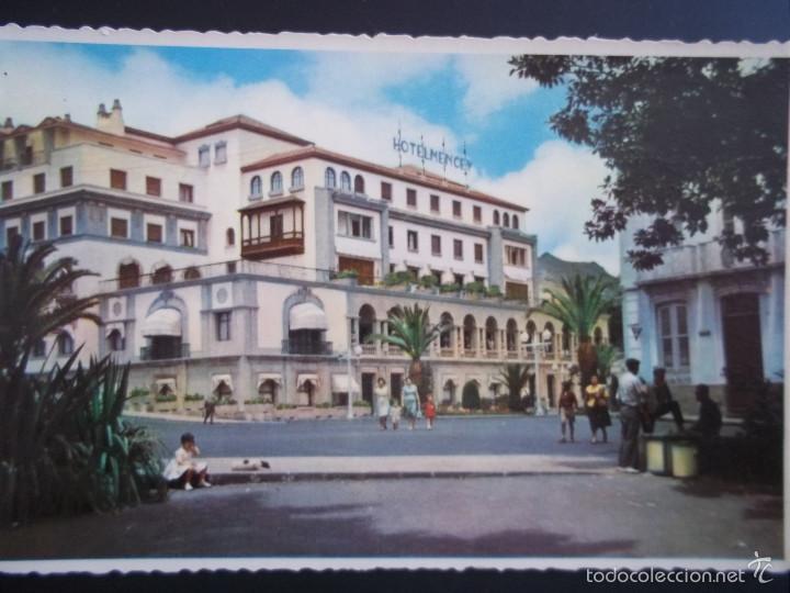 Postales: POSTAL SANTA CRUZ DE TENERIFE. HOTEL MENCEY. LITOGRAF&Iacute;A ROMERO.