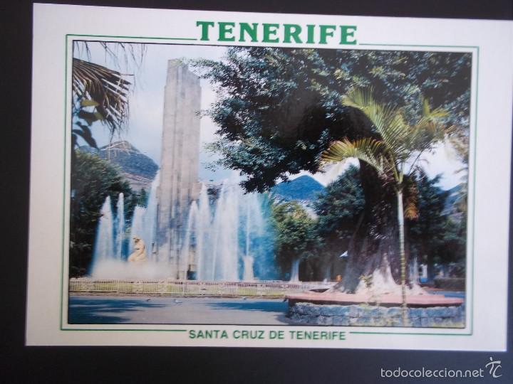 Postales: POSTAL SANTA CRUZ DE TENERIFE. PARQUE GARCIA SANABRIA.