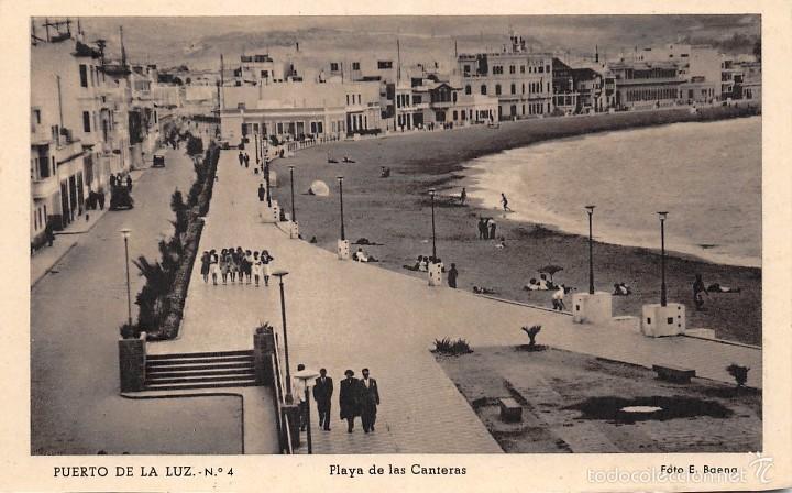 Postales: PUERTO DE LA LUZ.- PLAYA DE LAS CANTERAS - Foto 1