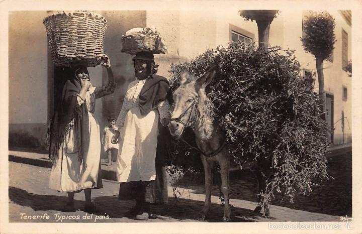 Postales: TENERIFE.- TYPICOS DEL PAIS