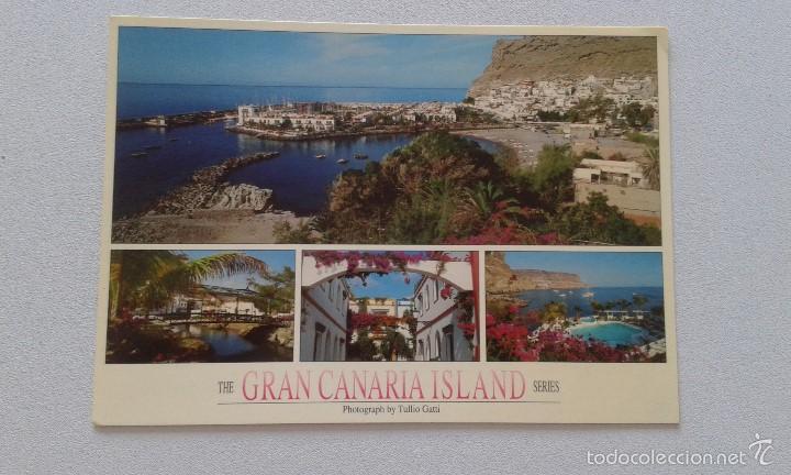 Postales: Islas Canarias -- Gran Canaria -- Puerto de Mogan -- 4 Aspectos --