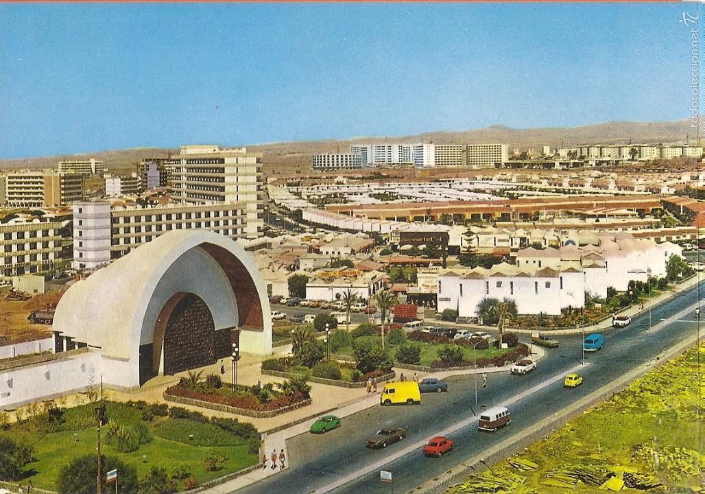 Postales: POSTAL,GRAN CANARIA, VISTA PARCIAL PLAYA DEL INGLES, SIN CIRCULAR