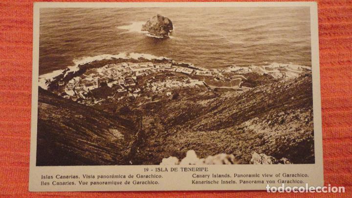 Postales: ANTIGUA POSTAL.VISTA PANORAMICA DE GARACHICO.TENERIFE.ISLAS CANARIAS.MUMBRU N&ordm; 19