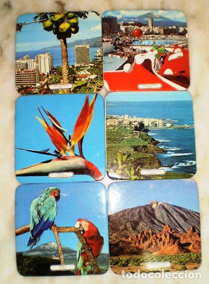 Cartoline: POSAVASOS PAISAJES DE TENERIFE - LOTE DE 6