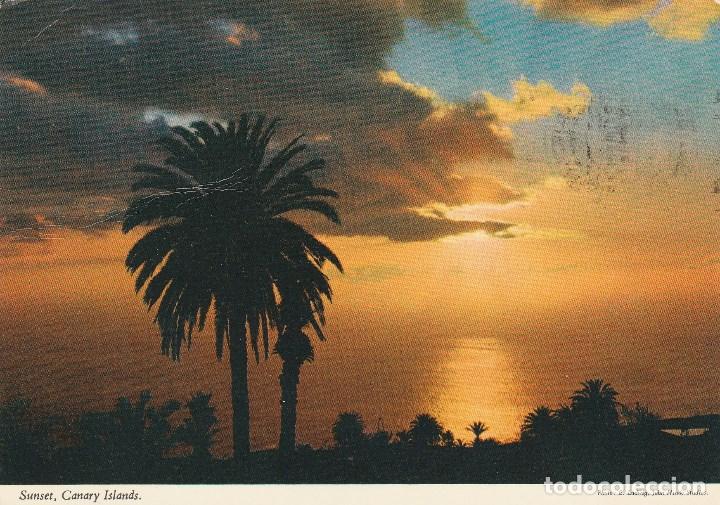 Postales: N&ordm; 27895 POSTAL ISLAS CANARIAS SUNSET - Foto 1