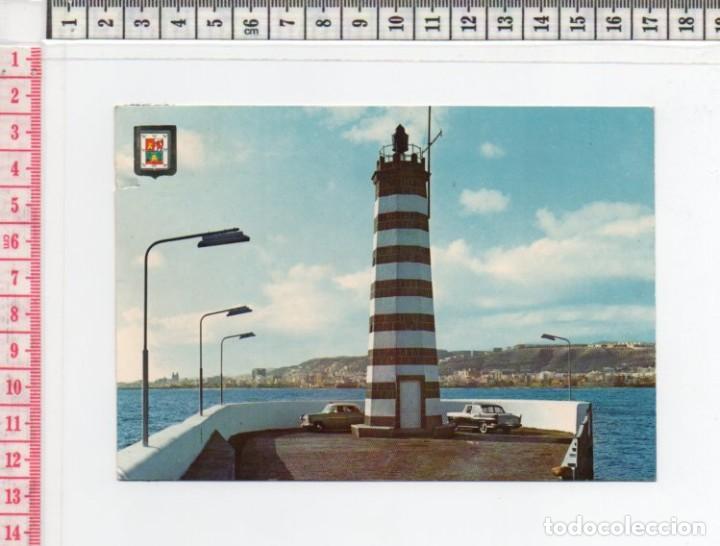 Postales: 23.336 TARJETA POSTAL, FARO, MUELLE DEL GENERALISIMO , LAS PALMAS DE GRAN CANARIA, ISLAS CANARIAS