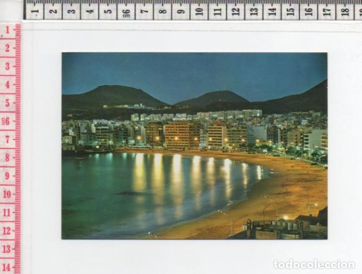 Postales: 23.468 TARJETA POSTAL, PLAYA LAS CANTERAS, NOCTURNA, LAS PALMAS DE GRAN CANARIA, ISLAS CANARIAS