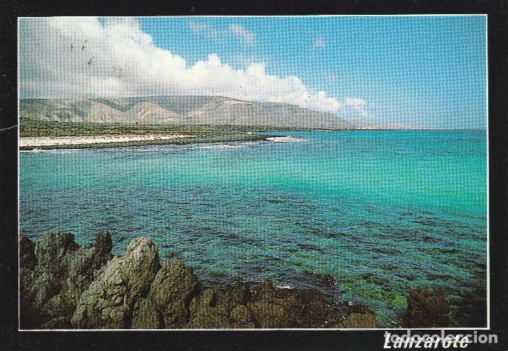 Postales: N&ordm; 28513 POSTAL LANZAROTE CALETON BLANCO - Foto 1
