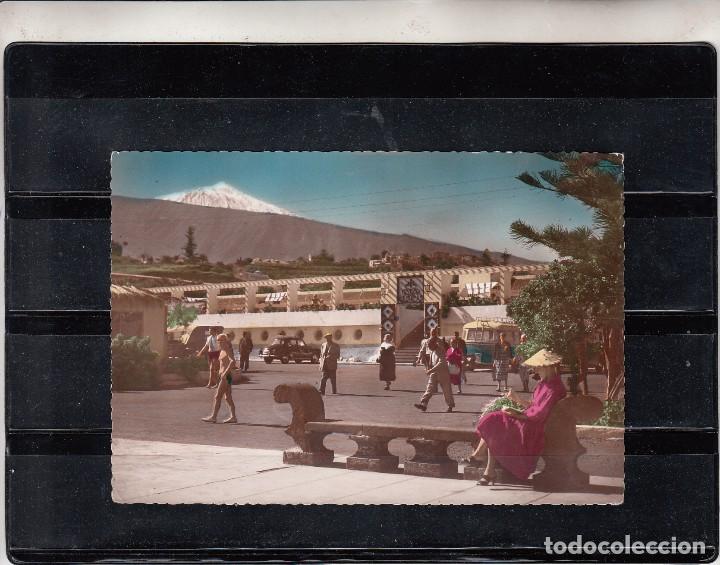 Postcards: 11 - ISLAS CANARIAS. PUERTO DE LA CRUZ. PISCINA Y TEIDE