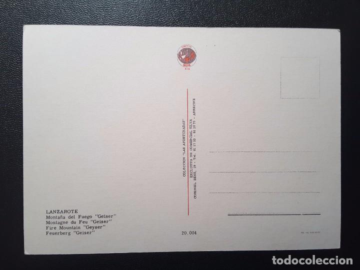 Postales: POSTAL DE LANZAROTE - GEISER - Foto 2