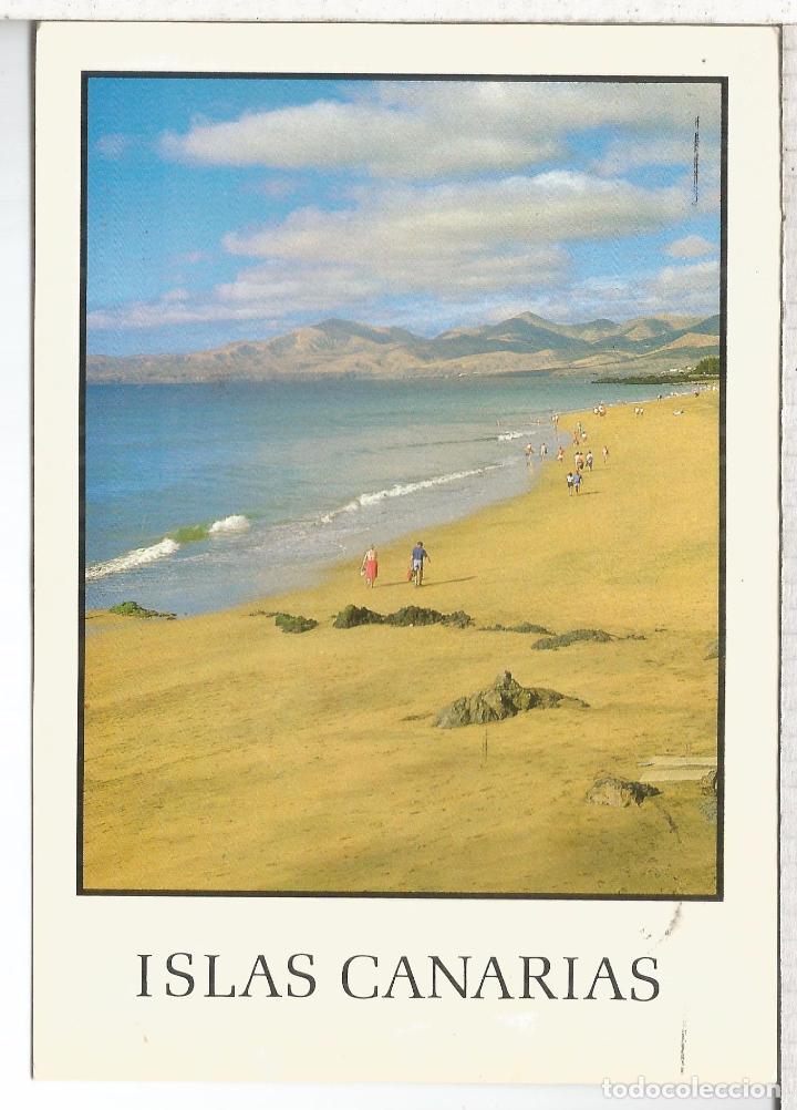 Postales: CANARIAS LANZAROTE ESCRITA - Foto 1