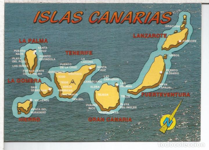 Postcards: CANARIAS  ESCRITA