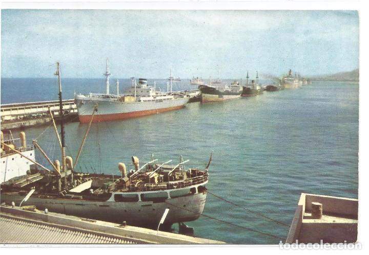 Postales: PUERTO DE LA LUZ .- MUELLE DEL GENERALISIMO .- N&ordm; 2031 EDICIONES ARRIBAS
