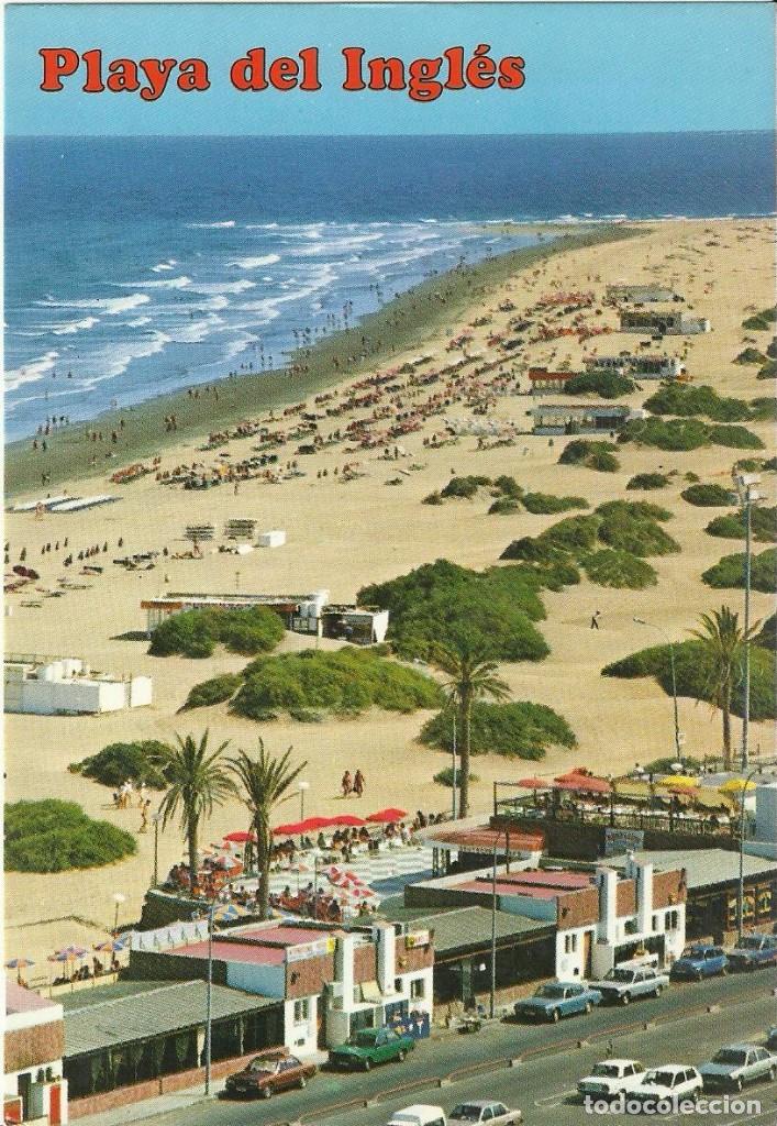 Postales: Postal de Gran Canaria.Playa del Ingles. - Foto 1
