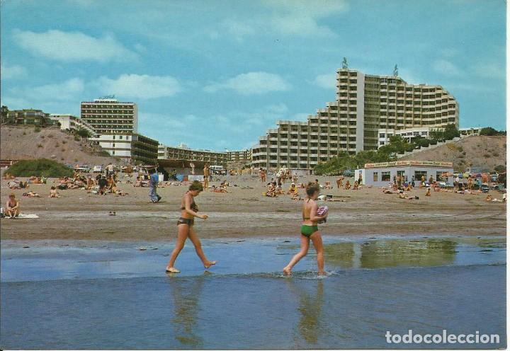 Postales: Postal de Gran Canaria.Playa del Ingles.
