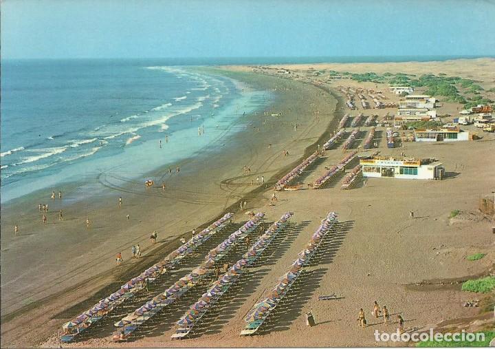 Postales: Postal de Gran Canaria.Playa del Ingles. - Foto 1