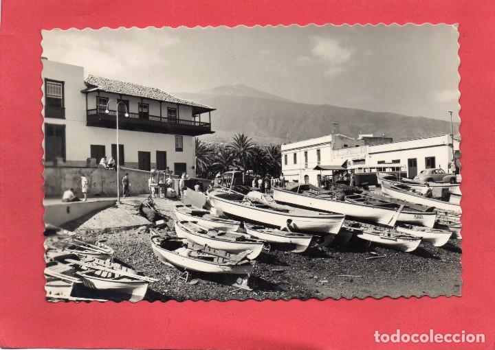 Cartoline: puerto de la cruz. 593 varadero. monta&ntilde;&eacute;s