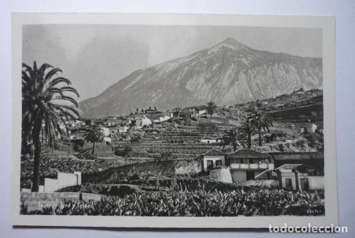 Postales: POSTAL TENERIFE ICOD Y TEIDE - Foto 1