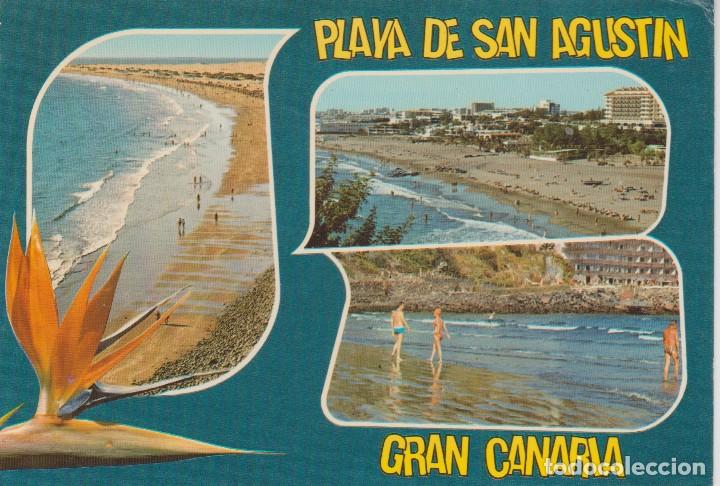 Postales: (202) GRAN CANARIA. PLAYA DE SAN AGUSTIN