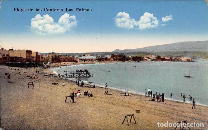 Postales: PLAYA DE LAS CANTERAS, LAS PALMAS - Foto 1