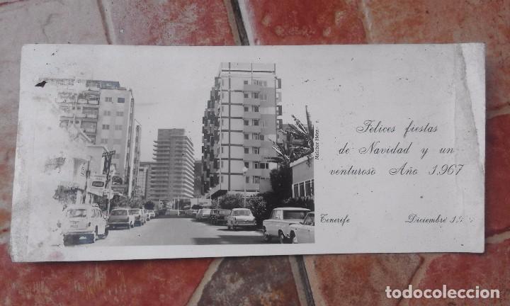 Postais: Antigua postal navide&ntilde;a santa cruz de tenerife feliz navidad 1967 escrita