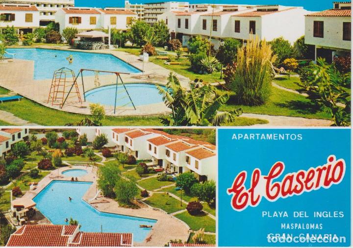 Postales: (6392) GRAN CANARIA. APARTAMENTOS EL CASERIO. MASPALOMAS
