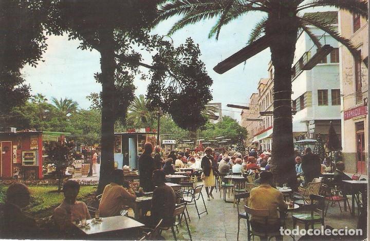 Postales: CANARIAS, GRAN CANARIA, PARQUE DE STA,CATALINA, RO-FOTO, CIRCULADA CON SU SELLO