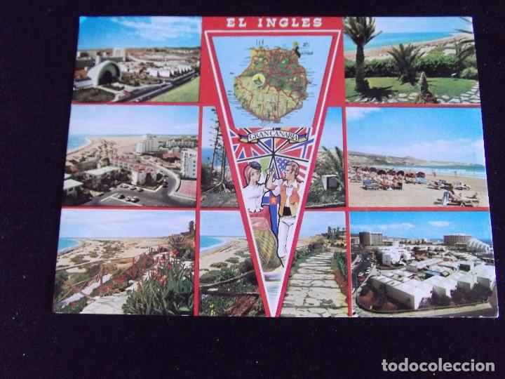 Postales: GRAN CANARIA-V43-CIRCULADA-PLAYA DE EL INGLES