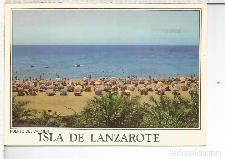 Postales: CANARIAS LANZAROTE ESCRITA - Foto 1