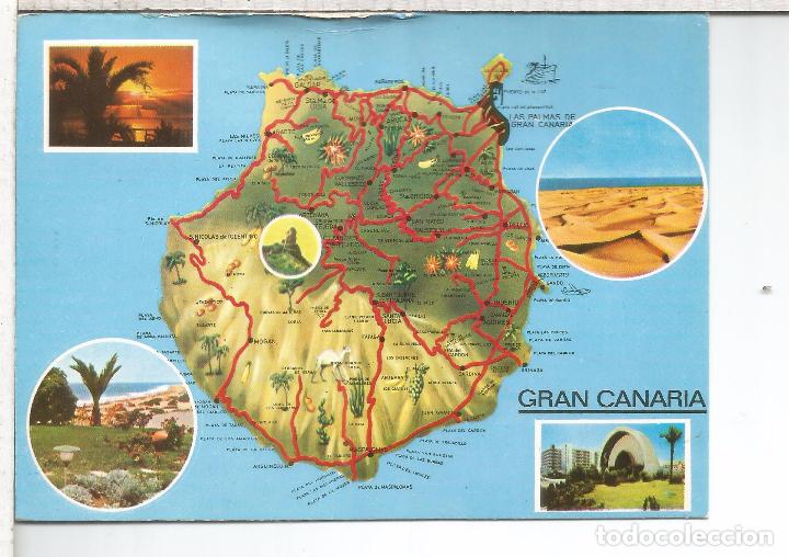 Postais: CANARIAS GRAN CANARIA ESCRITA