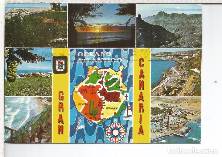 Postais: CANARIAS GRAN CANARIA ESCRITA