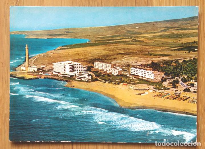 Postales: GRAN CANARIA - PLAYA DE MAS PALOMAS - Foto 1