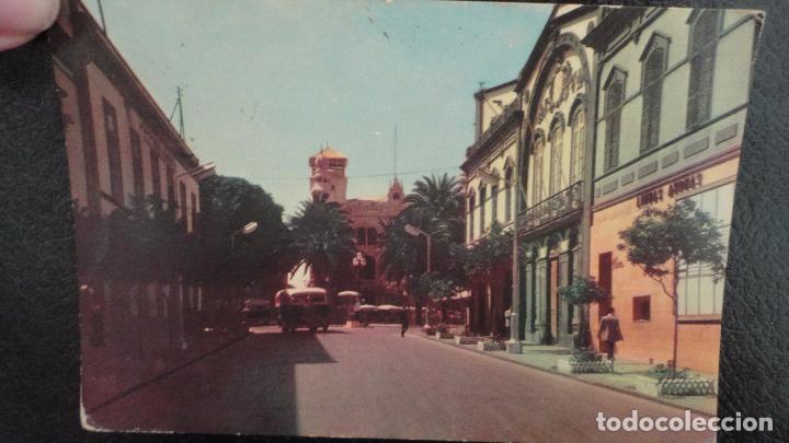 Postales: ANTIGUA POSTAL.PLAZA CAIRASCO.LAS PALMAS DE GRAN CANARIA.ROSETTE.A&Ntilde;OS 50?