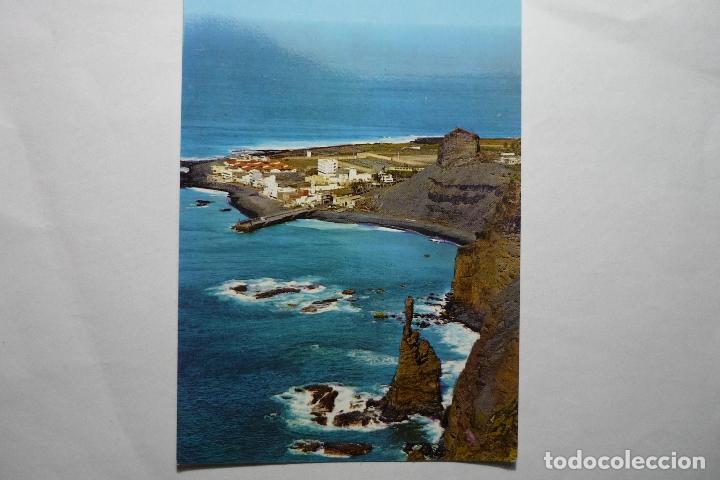 Postales: POSTAL AGAETE .-PUERTO LAS NIEVES Y DEDO DE DIOS .--CM