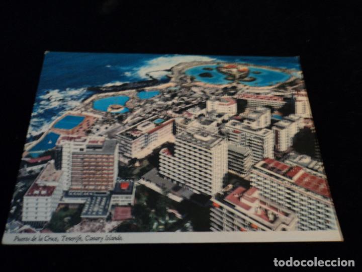 Postcards: puerto de la cruz tenerife ed padane circulada
