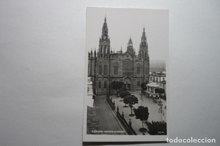 Postales: POSTAL CANARIAS CATEDRAL DE ARUCAS  CM