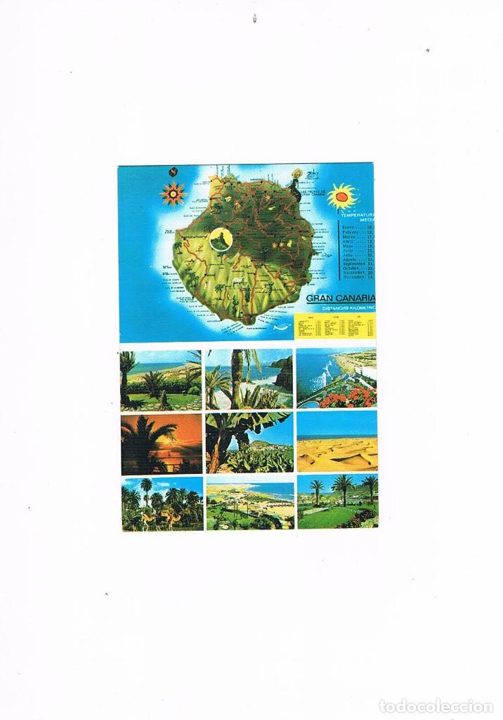 Postales: POSTAL ANTIGUA CANARIAS SIN CIRCULAR RECUERDO DE GRAN CANARIA