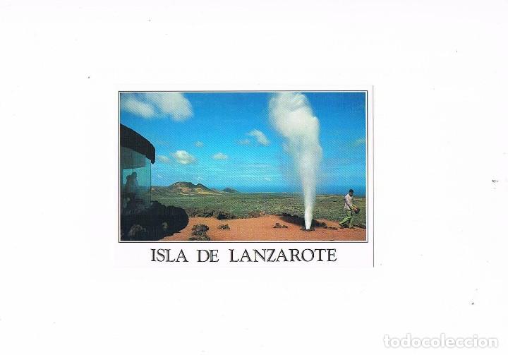 Postales: POSTAL ANTIGUA CANARIAS SIN CIRCULAR MONTA&Ntilde;AS DEL FUEGO LANZAROTE