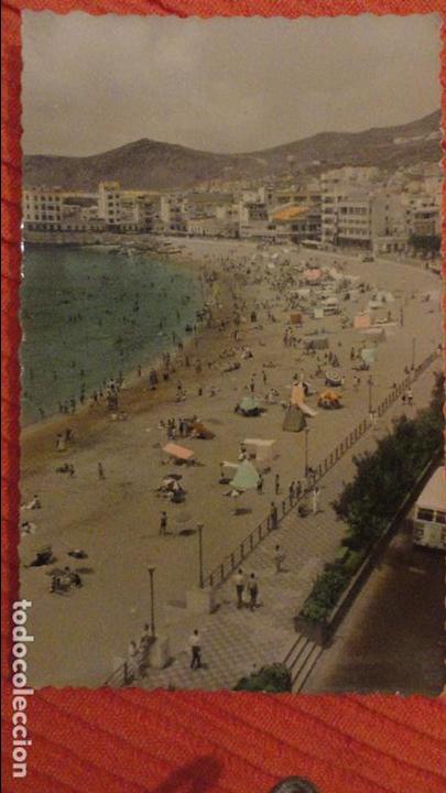 Postales: ANTIGUA POSTAL.PLAYA CANTERAS.LAS PALMAS DE GRAN CANARIA.LUJO N&ordm; 280