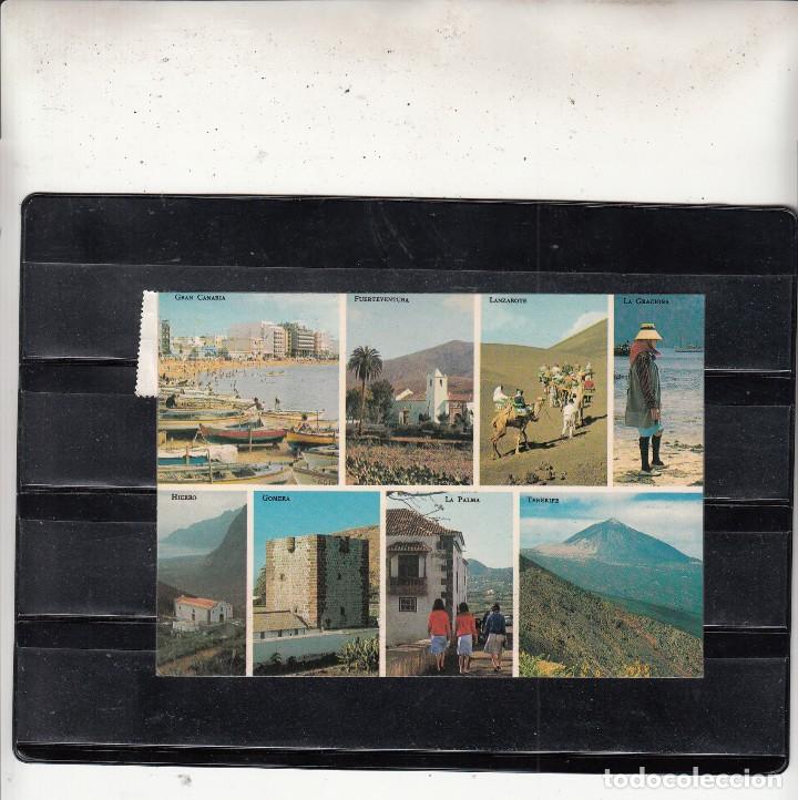 Cartoline: 522. ISLAS CANARIAS. DETALLE DE LAS OCHO ISLAS PRINCIPALES